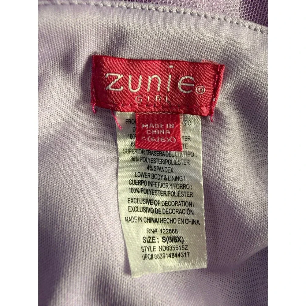Zuni's girls  lavender sequins dress